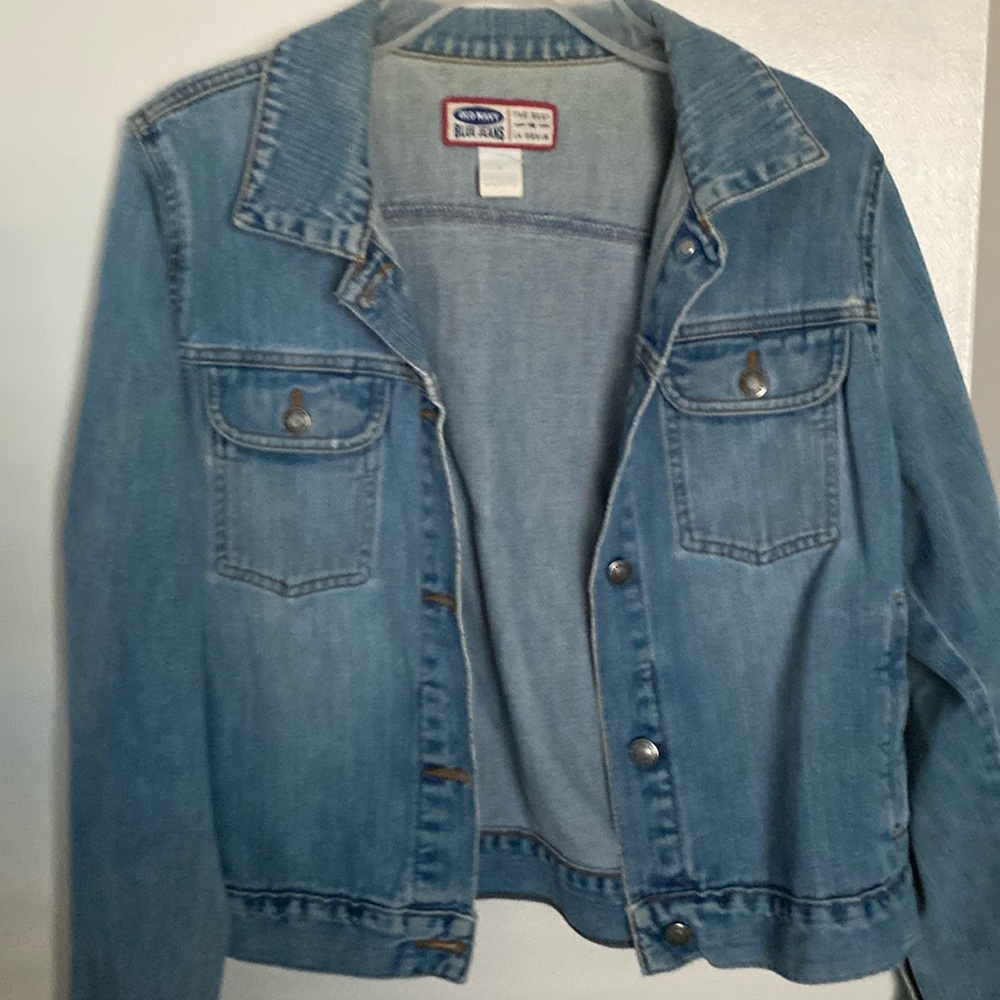 Old, heavy denim jacket
